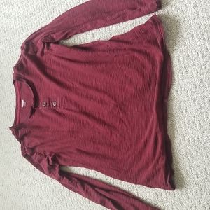 Old Navy Long Sleeved Henley